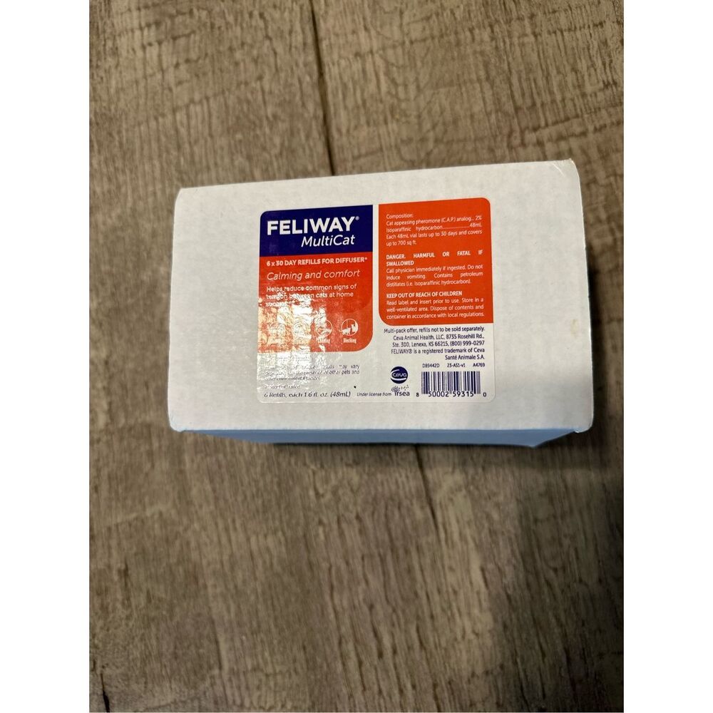 Feliaway multicat calming, and comfort 6 refill diffusers